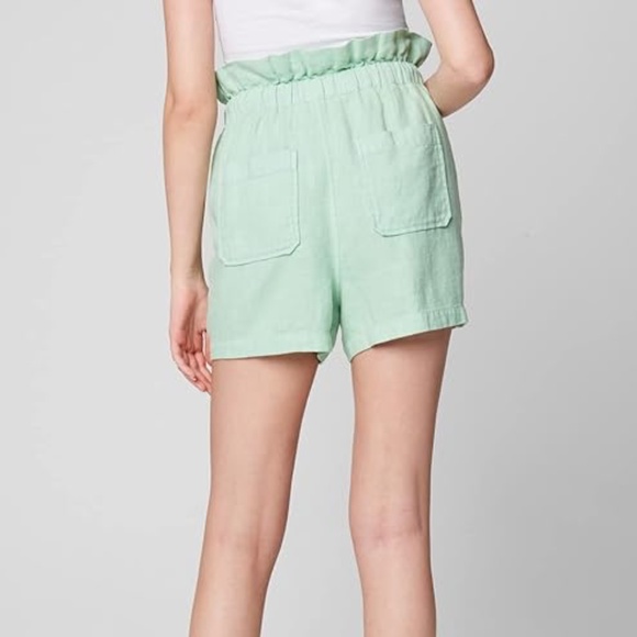 BLANKNYC Linen Drawstring Paperbag Shorts - Picture 2 of 7